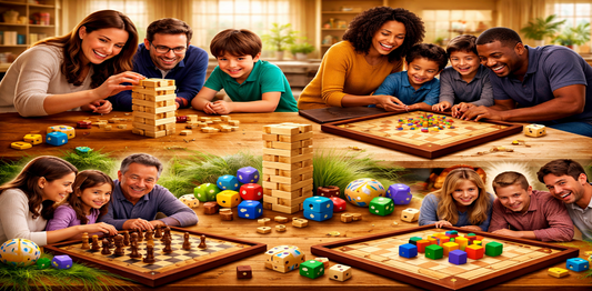 Why Wooden Family Board Games Are the Perfect Screen-Free Entertainment for Kids & Adults