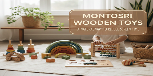 Montessori Wooden Toys: A Natural Way to Reduce Screen Time