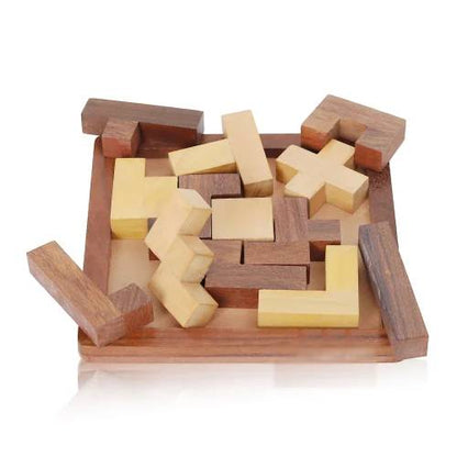 Craft Cooper Wooden 3D Puzzle for Child Jigsaw Puzzle Board Game Accessories
